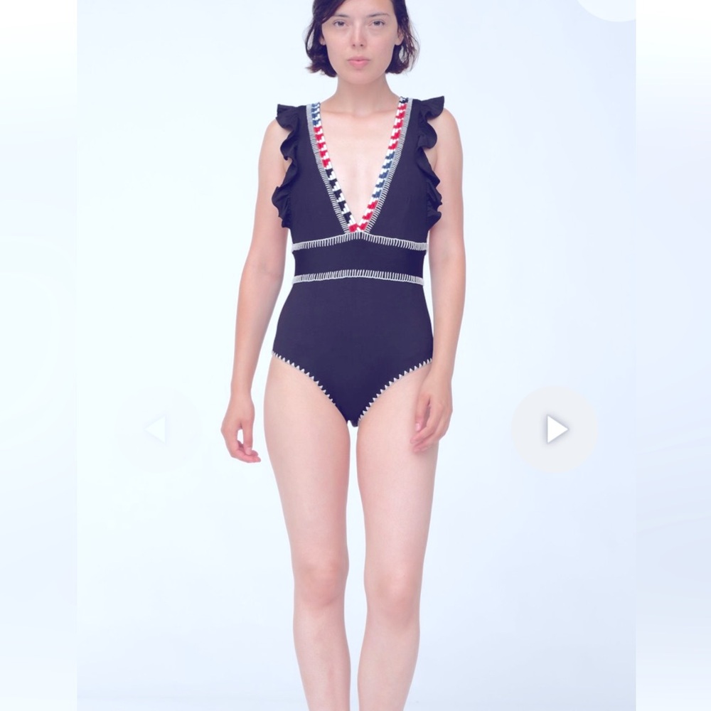 Sea New York kaleidoscope solid one-piece